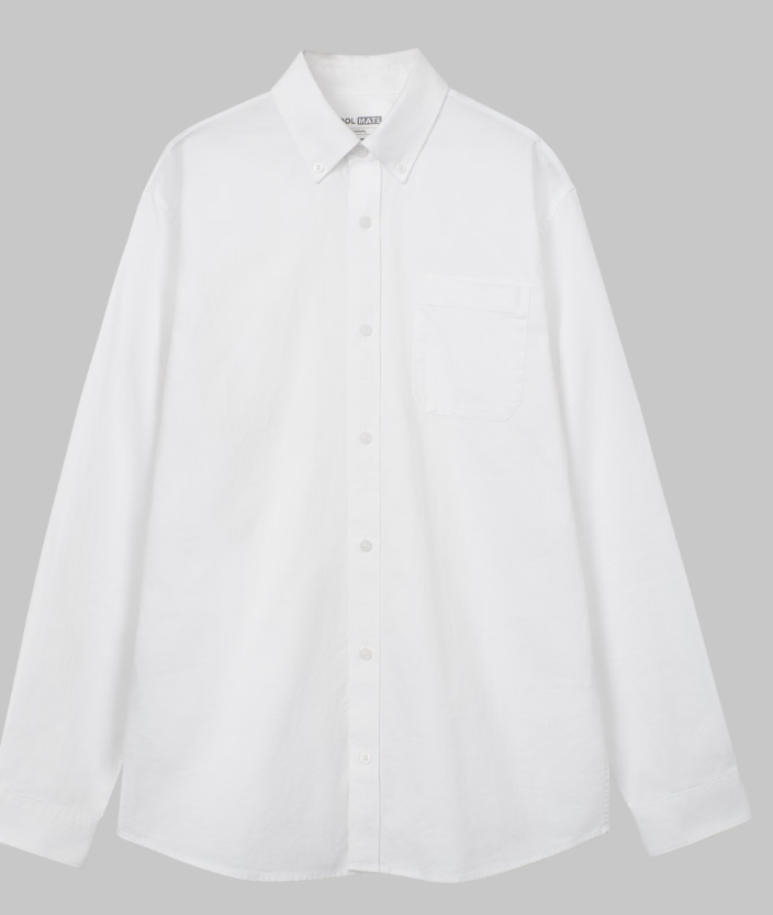 Áo Sơ Mi Dài Tay Essentials Cotton